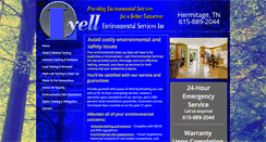 Desktop Screenshot of lyellenvironmentalservices.com